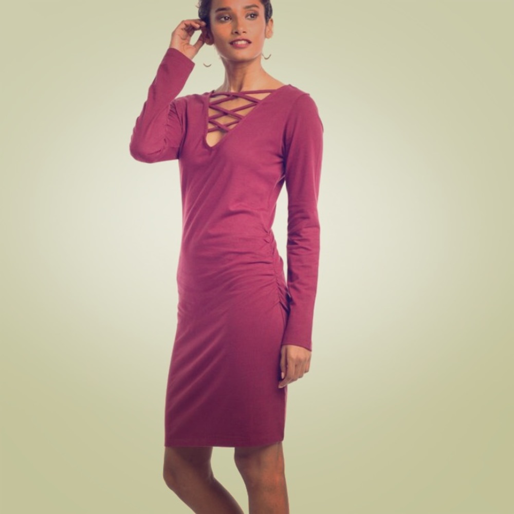 Synergy Organic Clothing: Cross My Heart dress